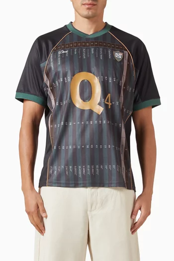 Q4 T-shirt in Jersey