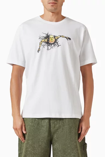 Crashed T-Shirt in Cotton