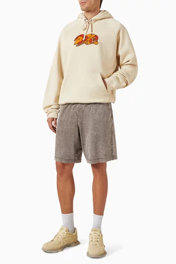 Mural Hoodie in French Terry