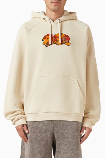 Mural Hoodie in French Terry