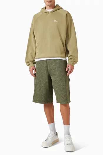 Classic Small Logo Hoodie in Cotton