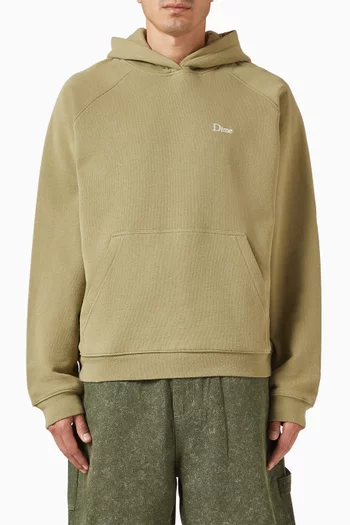 Classic Small Logo Hoodie in Cotton