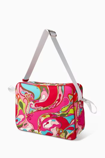 Pucci-printed Changing Bag in Nylon