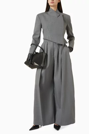 Rounded Tailored Pants