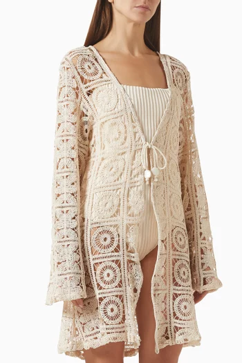 Rubi Robe in Cotton-blend