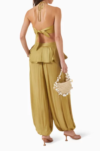 Solid Bandeau Top