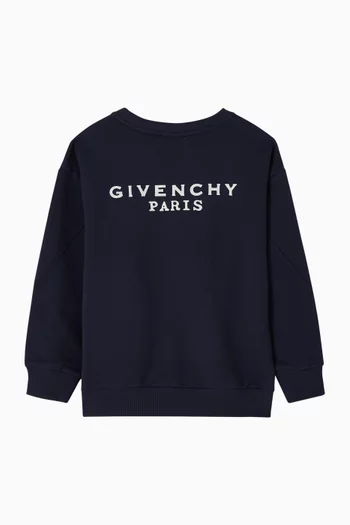 Logo Sweat Shirt in Organic Cotton