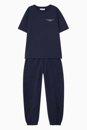 Logo Sweatpants in Cotton