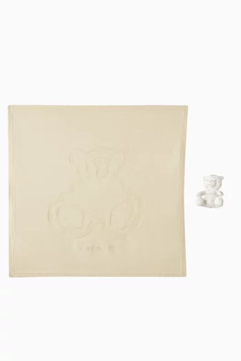 Blanket & Teddy Bear Suitcase Box