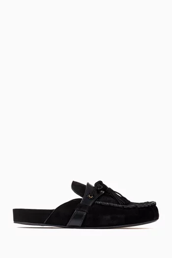 Malvin Tassel Loafers in Suede