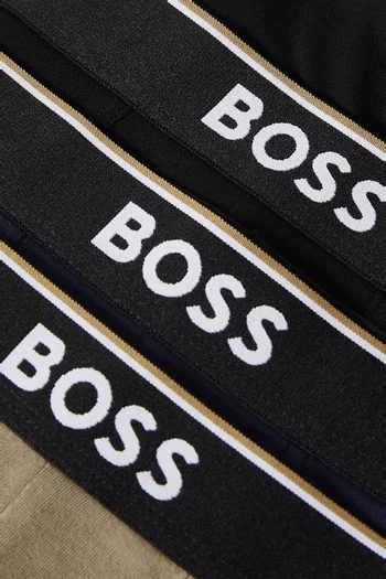 Logo Trunks in Cotton, Set of 3