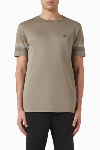 Active Slim-fit Striped T-shirt