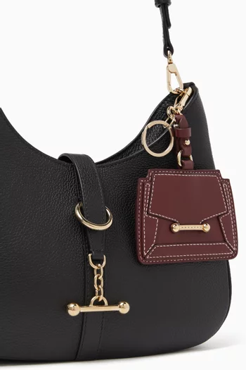 Mosaic Cardholder Charm in Leather