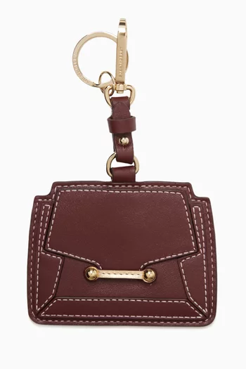 Mosaic Cardholder Charm in Leather