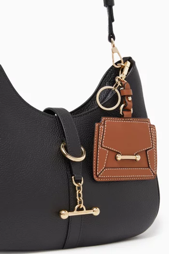 Mosaic Cardholder Charm in Leather