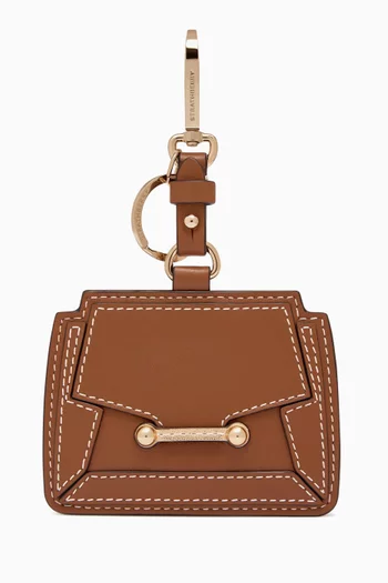 Mosaic Cardholder Charm in Leather