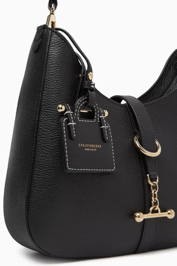 Tote Bag Charm in Leather