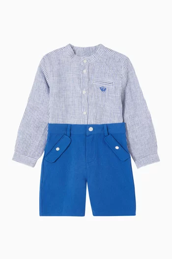Striped Shirt in Linen