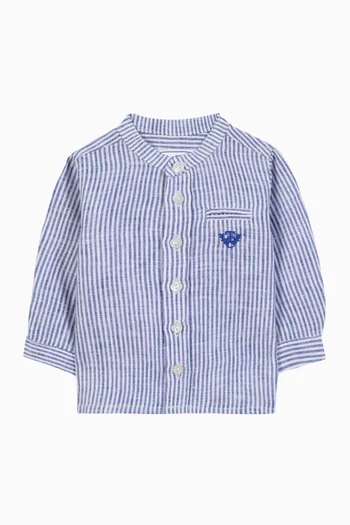 Striped Shirt in Linen