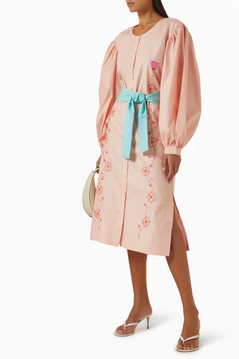 Blush Dress in Cotton
