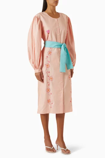 Blush Dress in Cotton