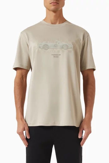 x Porsche T-shirt in Cotton-blend