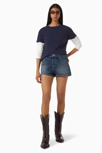 Rory Long-sleeve Layered Top