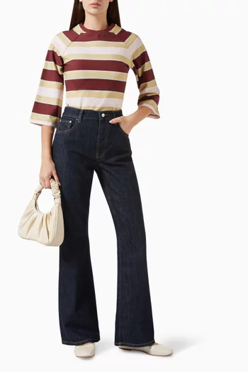 Rowan Flared Jeans in Denim