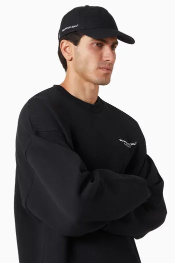 6 Panel Cap in Cotton-twill