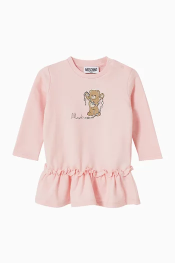 Logo-print Dress in Jersey