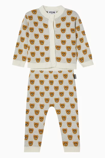Teddy Cardigan & Legging Set