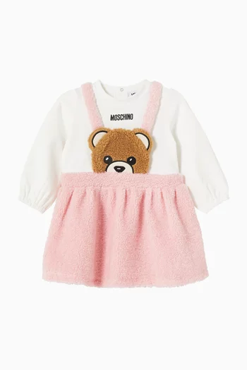 Teddy Bear Dress in Fleece