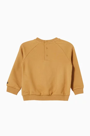 Teddy Sweatshirt in Fleece