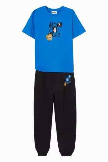 Logo Print T-Shirt in Cotton