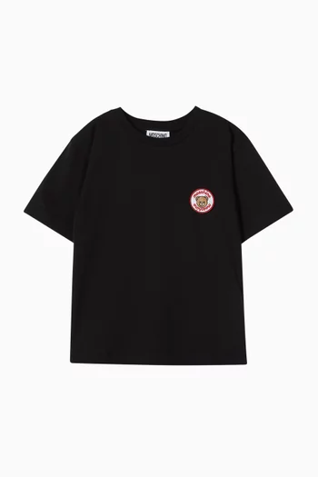 Teddy Logo T-Shirt in Cotton