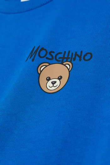 Teddy Logo T-Shirt in Cotton