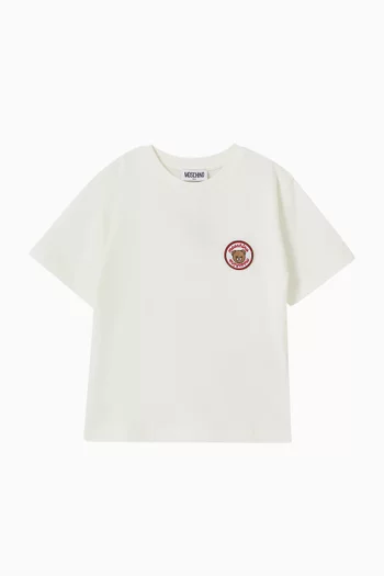 Teddy Logo T-Shirt in Cotton