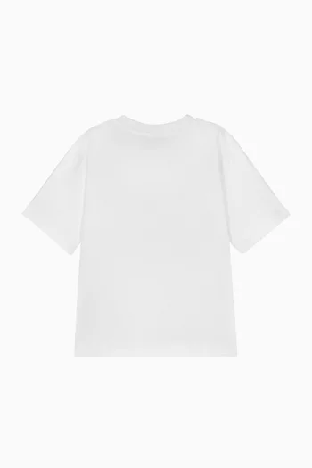 Teddy Logo T-Shirt in Cotton