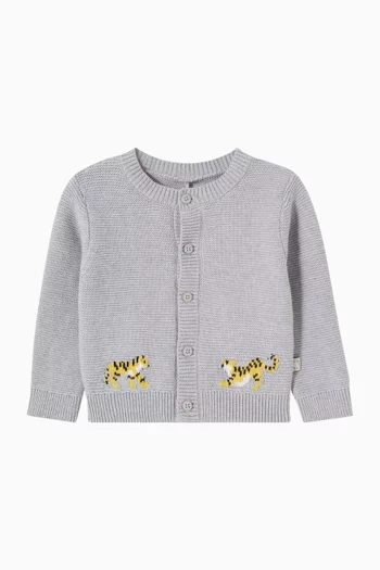 Tiger Pocket Cardigan
