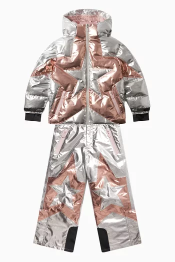 Star Foil Snow Jacket