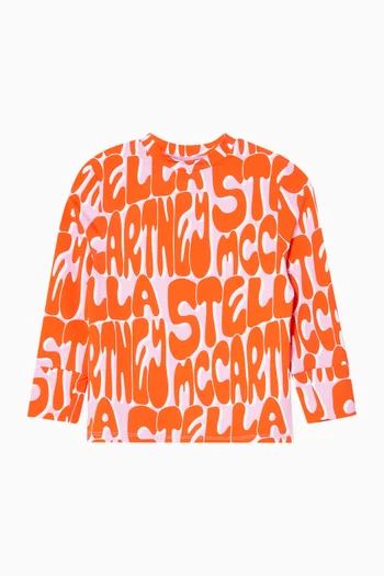 Logo-print T-shirt in Cotton