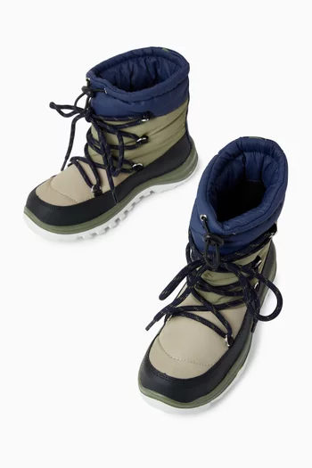 Logo Panelled Ski Boots