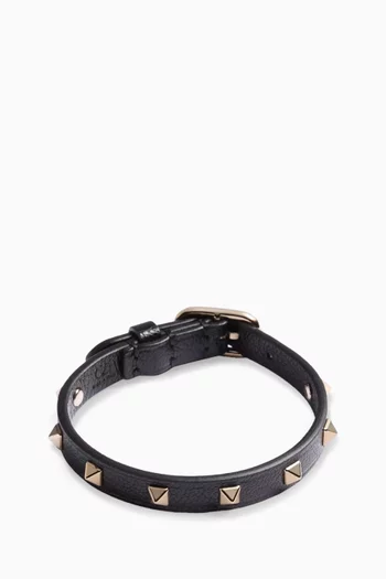 Spike Bracelet in Leather