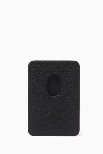 VLOGO Magnetic Cardholder in Leather
