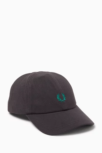 Classic Piqué Cap in Cotton