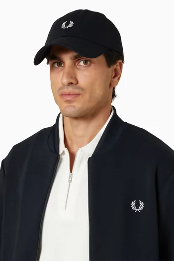 Classic Piqué Cap in Cotton