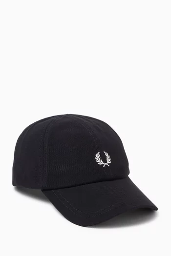 Classic Piqué Cap in Cotton