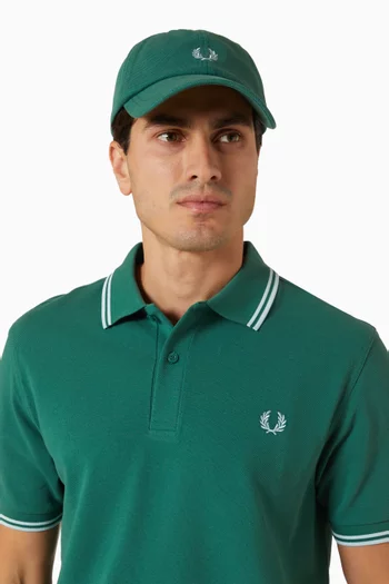Classic Piqué Cap in Cotton