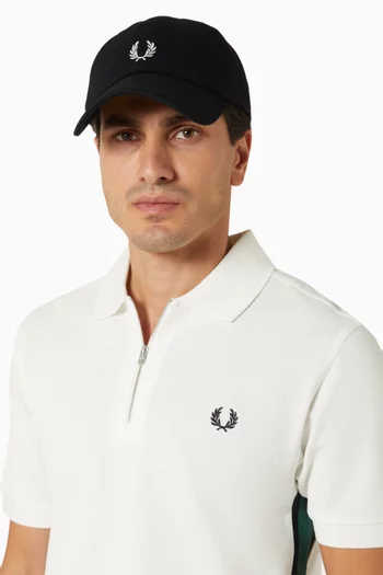 Classic Piqué Cap in Cotton
