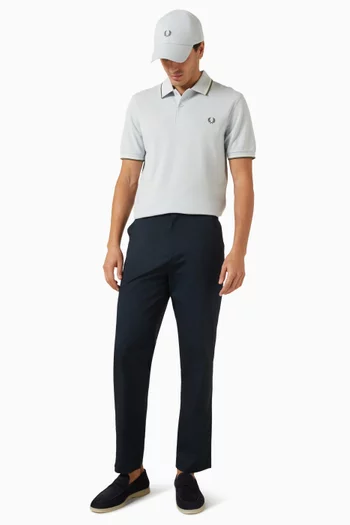 Slim Fit Pants in Twill